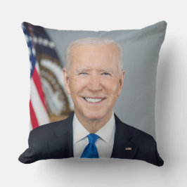 President Joe Biden White House Portret Kussen