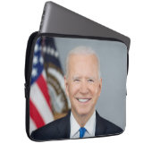 President Joe Biden White House Portret Laptop Laptop Sleeve (Voorkant Rechts)