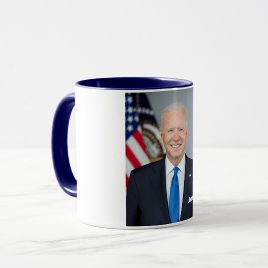 President Joe Biden White House Portret Mok (Voorkant links)