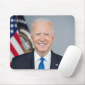 President Joe Biden White House Portret Muismat (Met muis)