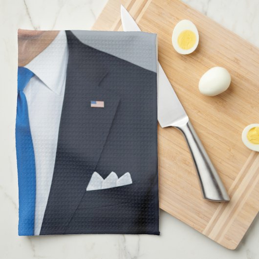 President Joe Biden White House Portret Theedoek (Quarter Fold)