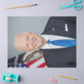 President Joe Biden White House Portret Tissuepapier (Craft)