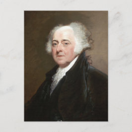 President John Adams Briefkaart