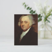 President John Adams Briefkaart (Staand voorkant)