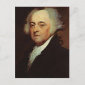 President John Adams Briefkaart (Voorkant)