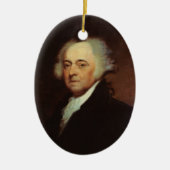 President John Adams Ornament (Voorkant)