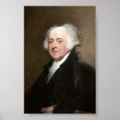 President John Adams Poster (Voorkant)
