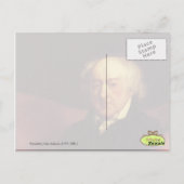 President John Admas Briefkaart (Achterkant)