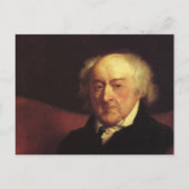 President John Admas Briefkaart (Voorkant)