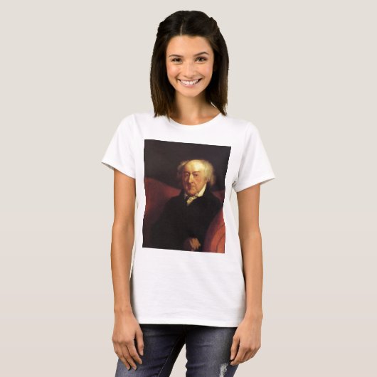 President John Admas T-shirt (Voorkant volledig)