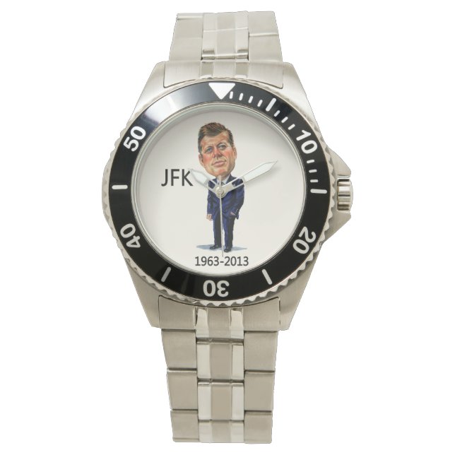 President John F. Kennedy 50 jaar later Horloge (Voorkant)
