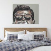 President John F. Kennedy - Canvas (Insitu (Slaapkamer))