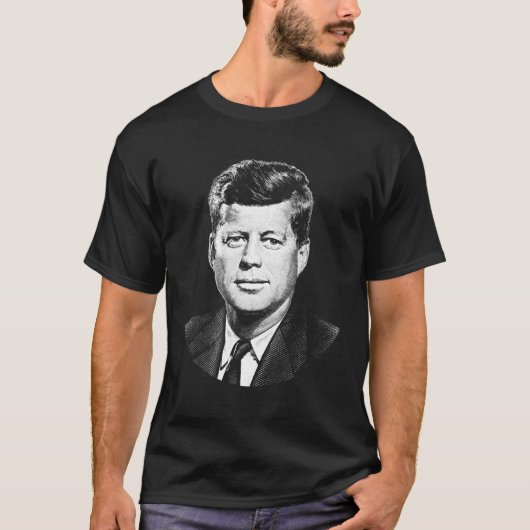 President John F Kennedy Graphic T-shirt (Voorkant)