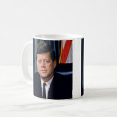 President John F. Kennedy Koffiemok (Voorkant links)