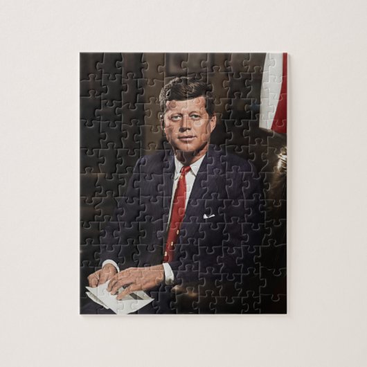 President John F. Kennedy Legpuzzel (Verticaal)