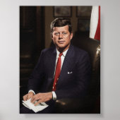President John F. Kennedy Poster (Voorkant)