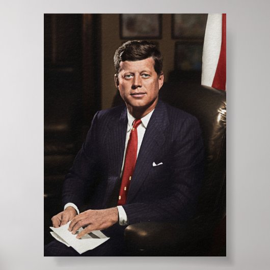 President John F. Kennedy Poster (Voorkant)