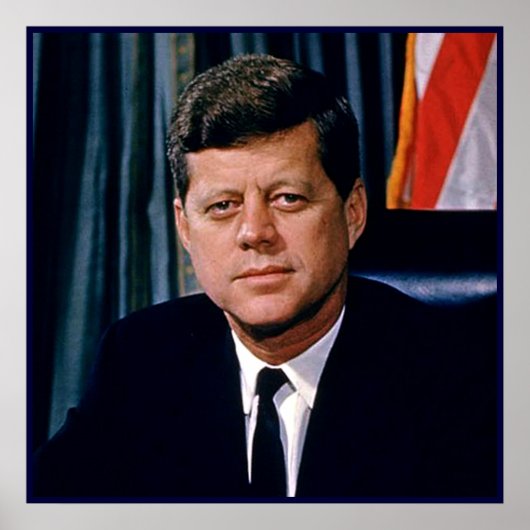 President John F. Kennedy Poster (Voorkant)