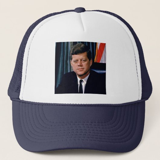 President John F. Kennedy Trucker Pet (Voorkant)