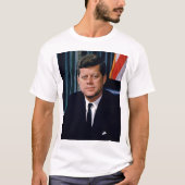 President John F Kennedy Unisex T-shirt (Voorkant)