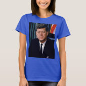 President John F Kennedy Womens T-shirt (Voorkant)