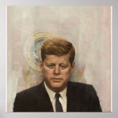 President John Fitzgerald Kennedy Poster (Voorkant)