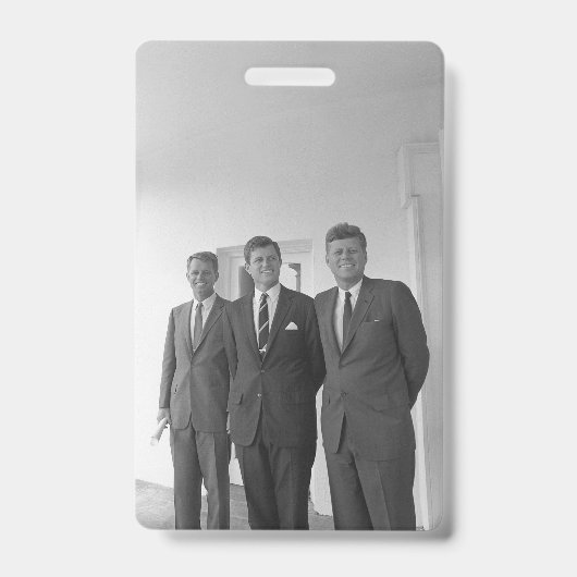 President John Kennedy & Brothers Amerikaanse Came Badge (Voorzijde)