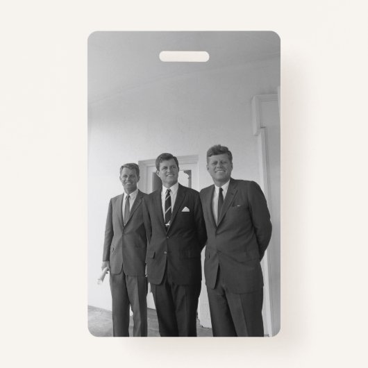 President John Kennedy & Brothers Amerikaanse Came Badge (Voorkant)