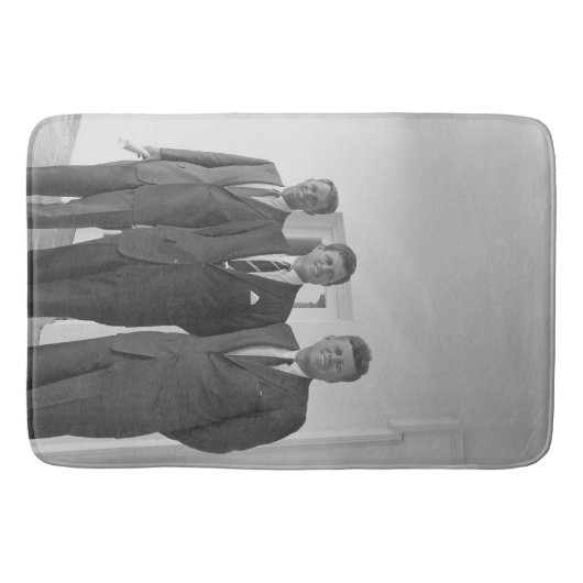 President John Kennedy & Brothers Amerikaanse Came Badmat (Voorkant)