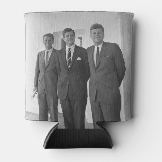 President John Kennedy & Brothers Amerikaanse Came Blikjeskoeler (Voorkant)