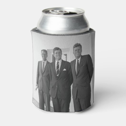 President John Kennedy & Brothers Amerikaanse Came Blikjeskoeler (Blikje Achterkant)