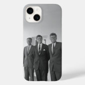 President John Kennedy & Brothers Amerikaanse Came Case-Mate iPhone Case (Achterkant)