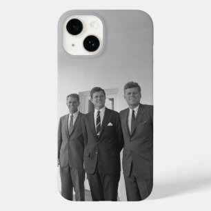 President John Kennedy & Brothers Amerikaanse Came Case-Mate iPhone 14 Hoesje
