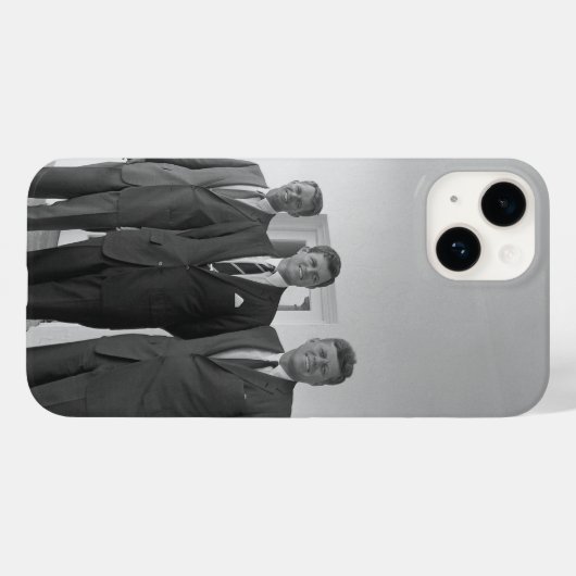 President John Kennedy & Brothers Amerikaanse Came Case-Mate iPhone Case (Achterkant (horizontaal))