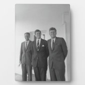 President John Kennedy & Brothers Amerikaanse Came Fotoplaat (voorkant)