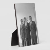 President John Kennedy & Brothers Amerikaanse Came Fotoplaat (Zijkant)