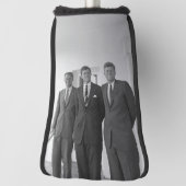 President John Kennedy & Brothers Amerikaanse Came Golfheadcover (Draai 90)