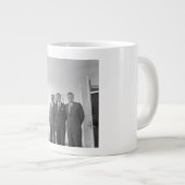 President John Kennedy & Brothers Amerikaanse Came Grote Koffiekop (Voorkant rechts)