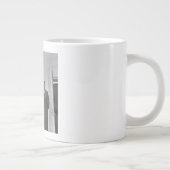 President John Kennedy & Brothers Amerikaanse Came Grote Koffiekop (Rechts)