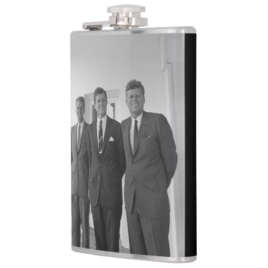 President John Kennedy & Brothers Amerikaanse Came Heupfles (Links)