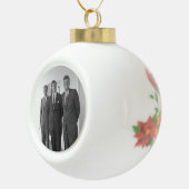 President John Kennedy & Brothers Amerikaanse Came Keramische Bal Ornament (Rechts)