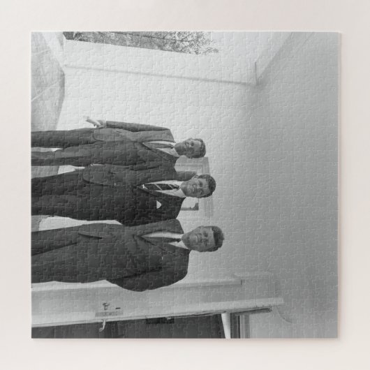 President John Kennedy & Brothers Amerikaanse Came Legpuzzel (Horizontaal)