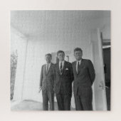 President John Kennedy & Brothers Amerikaanse Came Legpuzzel (Verticaal)