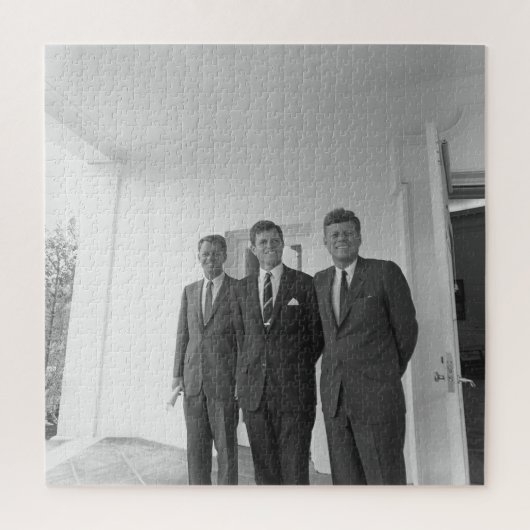 President John Kennedy & Brothers Amerikaanse Came Legpuzzel (Verticaal)