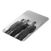 President John Kennedy & Brothers Amerikaanse Came Magneet (Linkerzijde)