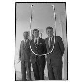 President John Kennedy & Brothers Amerikaanse Came Medium Cadeauzakje (Achterkant)