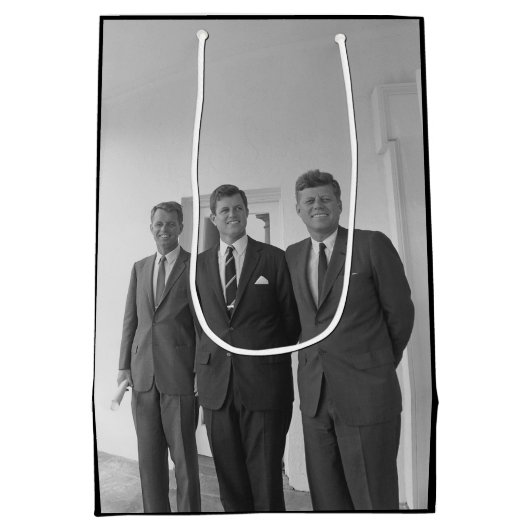 President John Kennedy & Brothers Amerikaanse Came Medium Cadeauzakje (Achterkant)