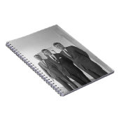 President John Kennedy & Brothers Amerikaanse Came Notitieboek (Rechterzijde)