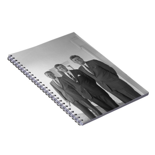 President John Kennedy & Brothers Amerikaanse Came Notitieboek (Rechterzijde)