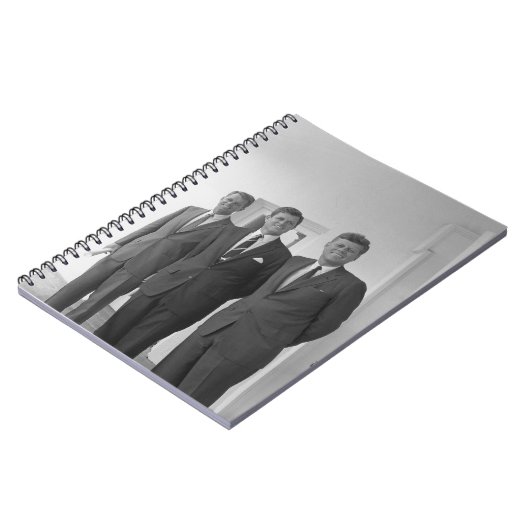 President John Kennedy & Brothers Amerikaanse Came Notitieboek (Linkerzijde)